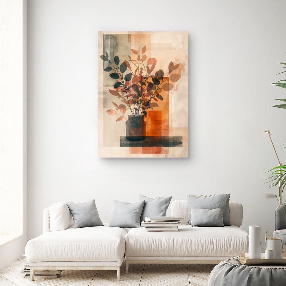 Tableau Feuillage artistique chic
