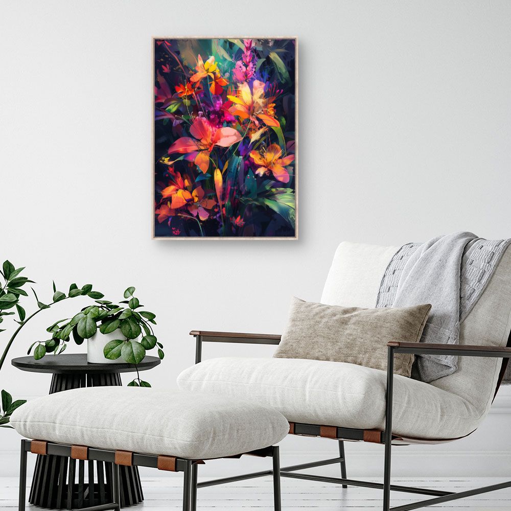 Tableau Explosion florale