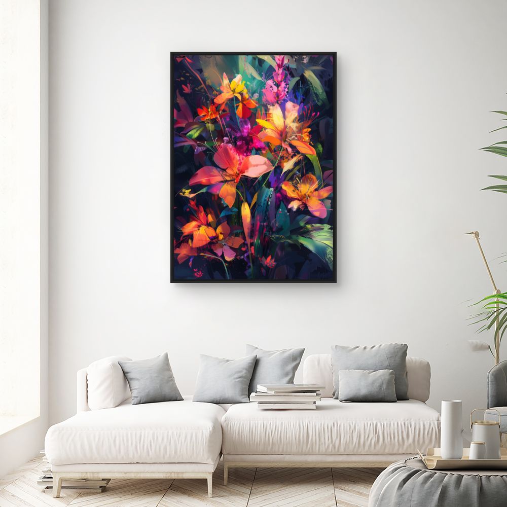 Tableau Explosion florale