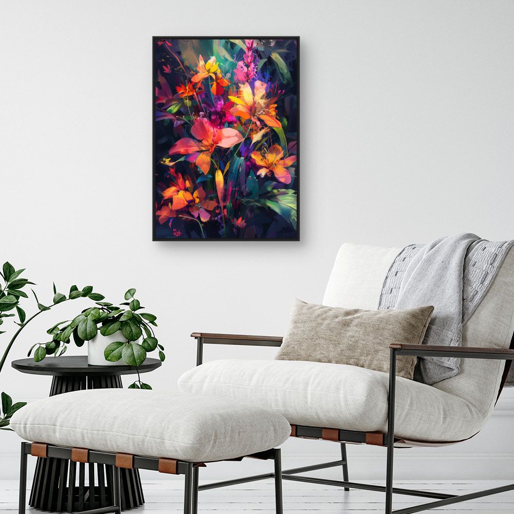 Tableau Explosion florale