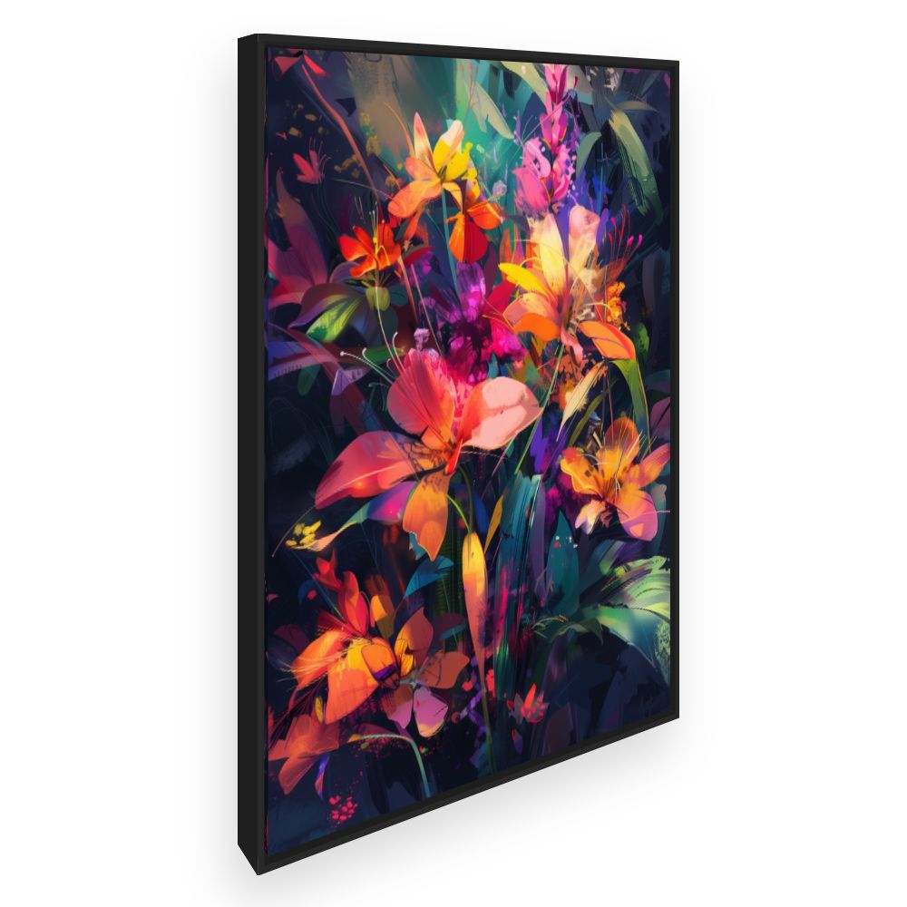 Toile Explosion florale