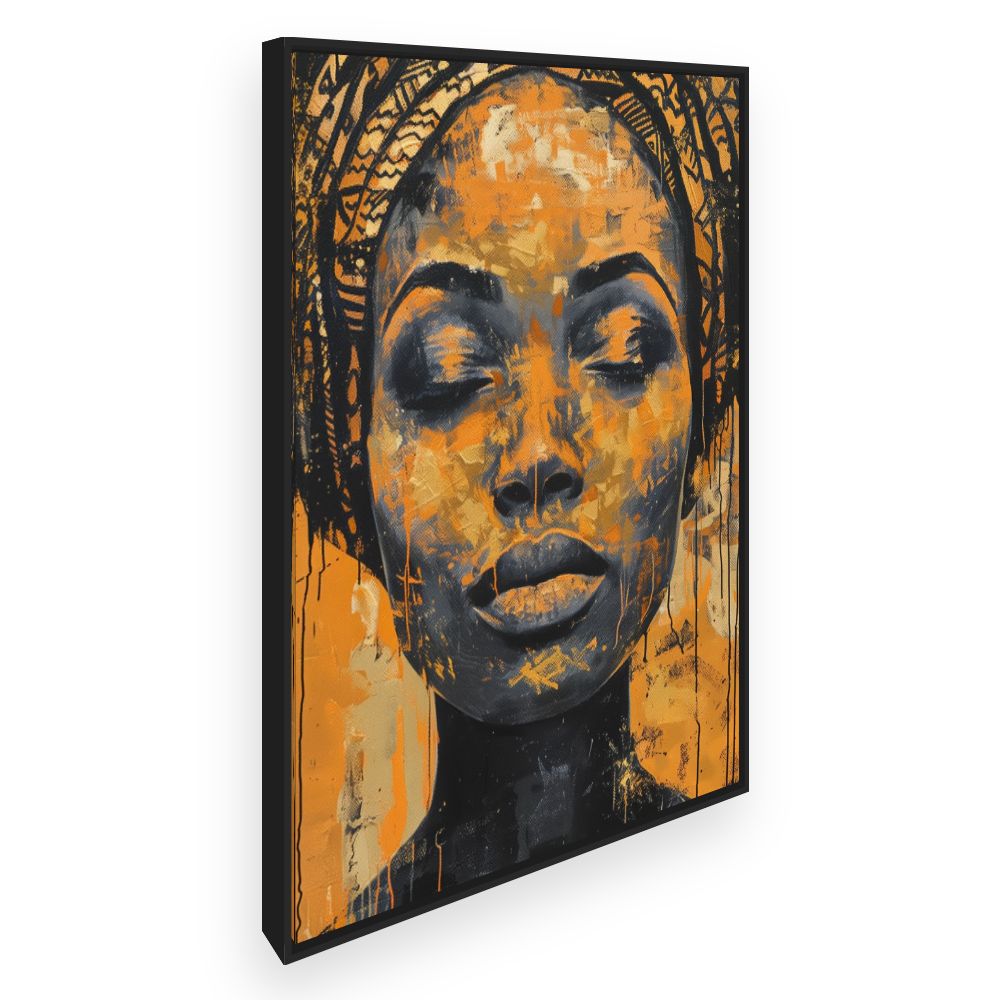 Toile Portrait captivant