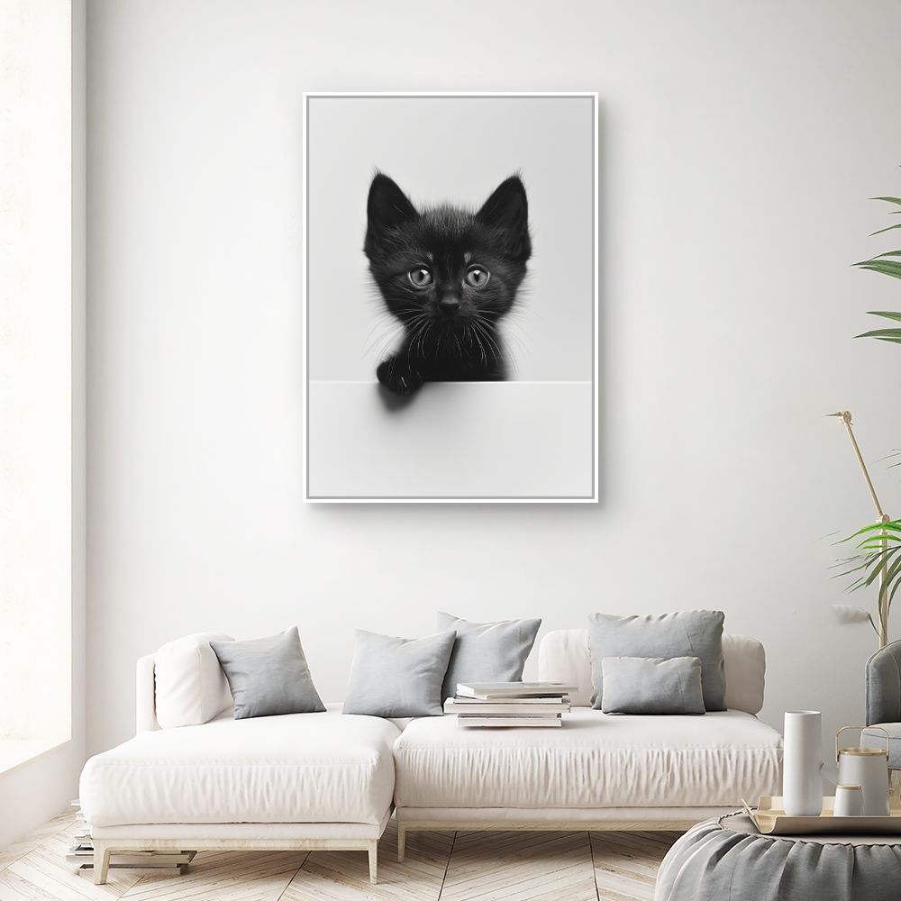 Toile "Chaton adorable"