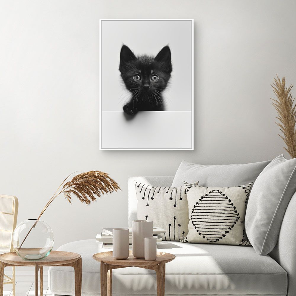 Toile "Chaton adorable"