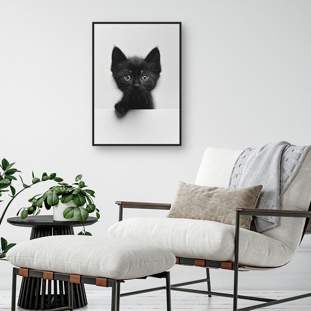 Toile "Chaton adorable"