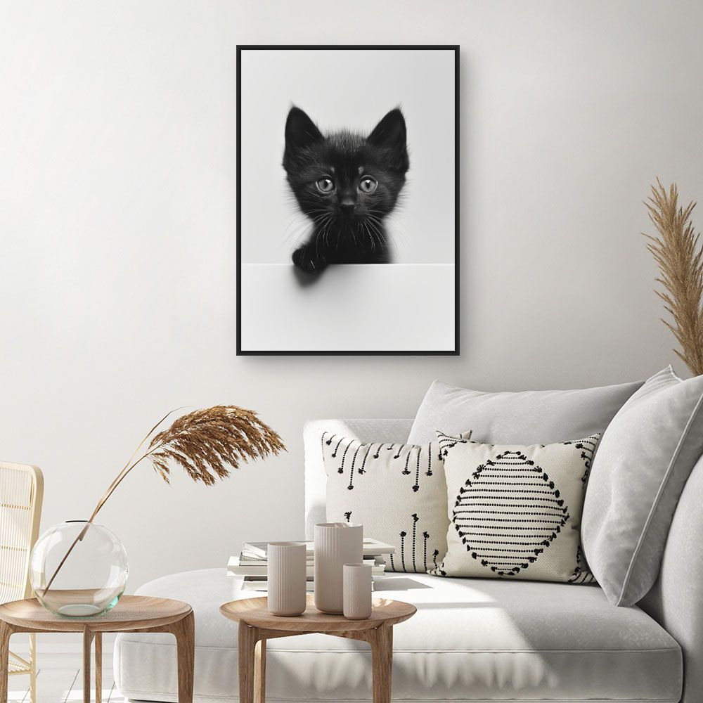 Toile "Chaton adorable"