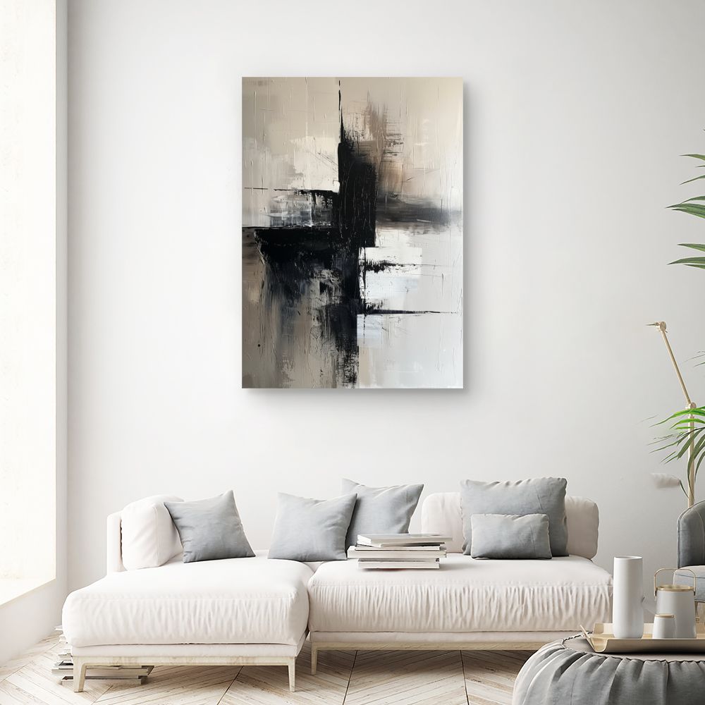 Toile "Élégance abstraite"