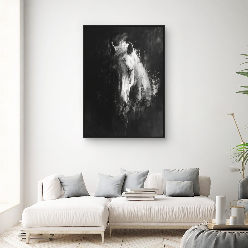 Toile "Élégance équestre"