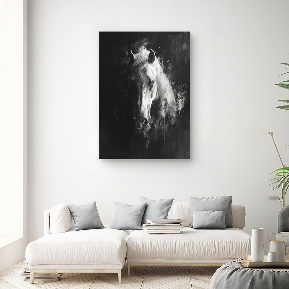 Toile "Élégance équestre"