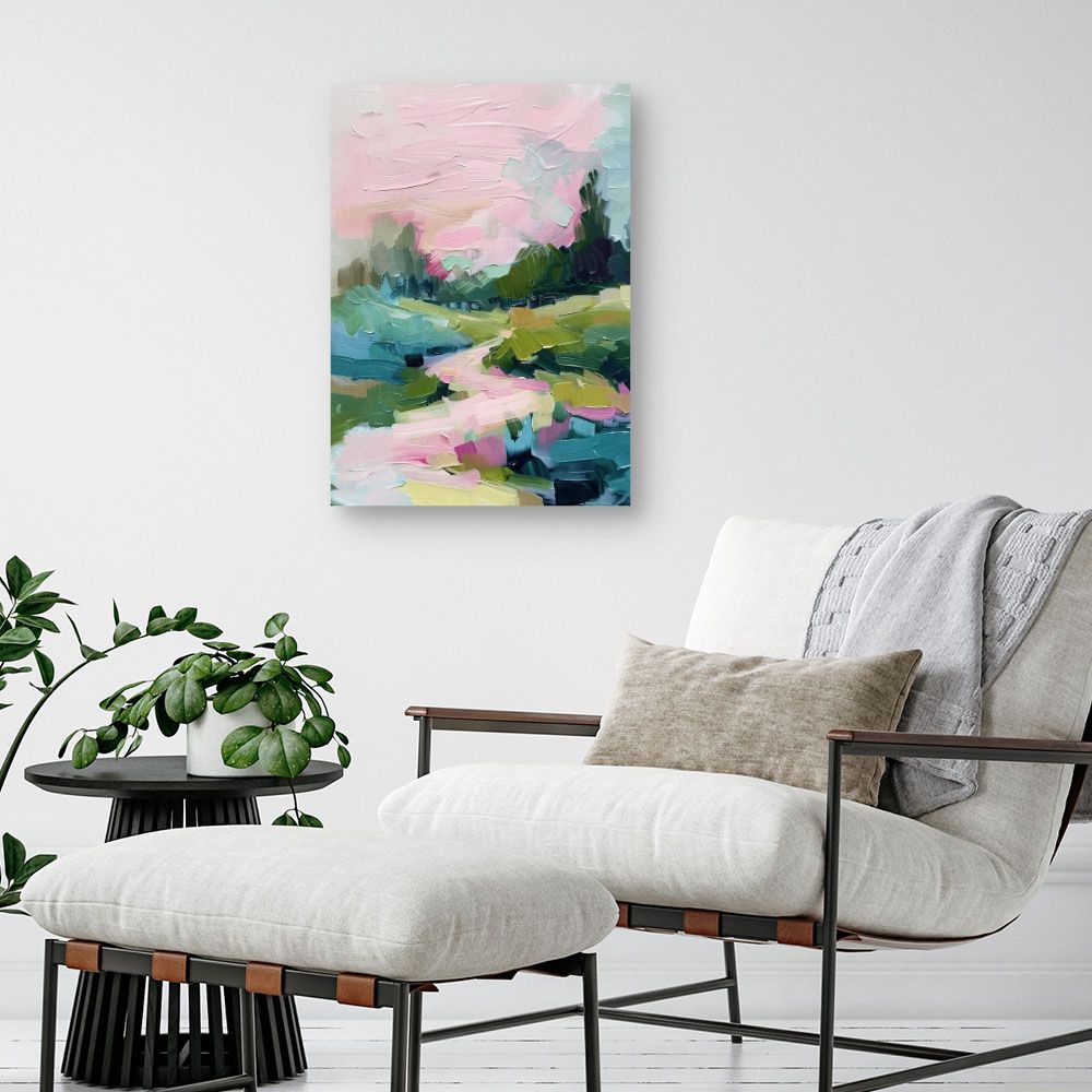Toile "Paysage coloré charmant"
