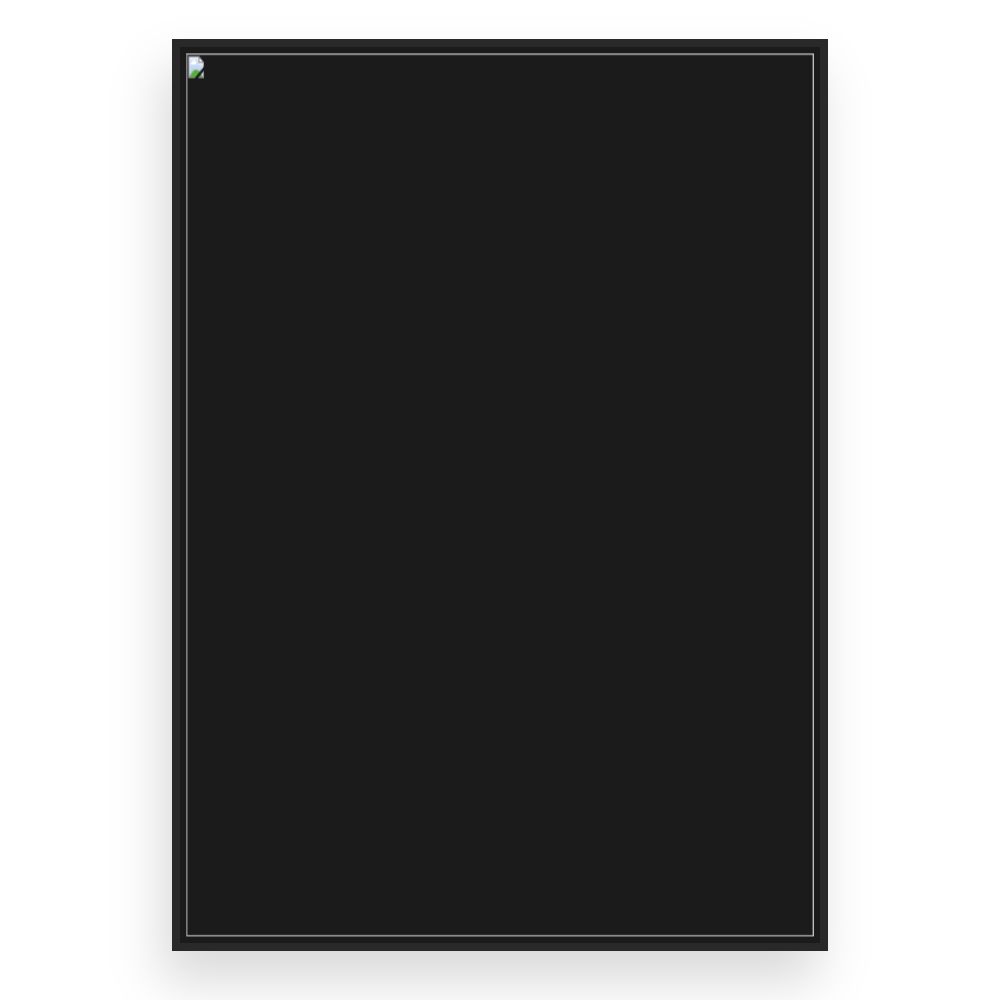 Toile Coucher de soleil serein – toile cadre noir (slide 3)