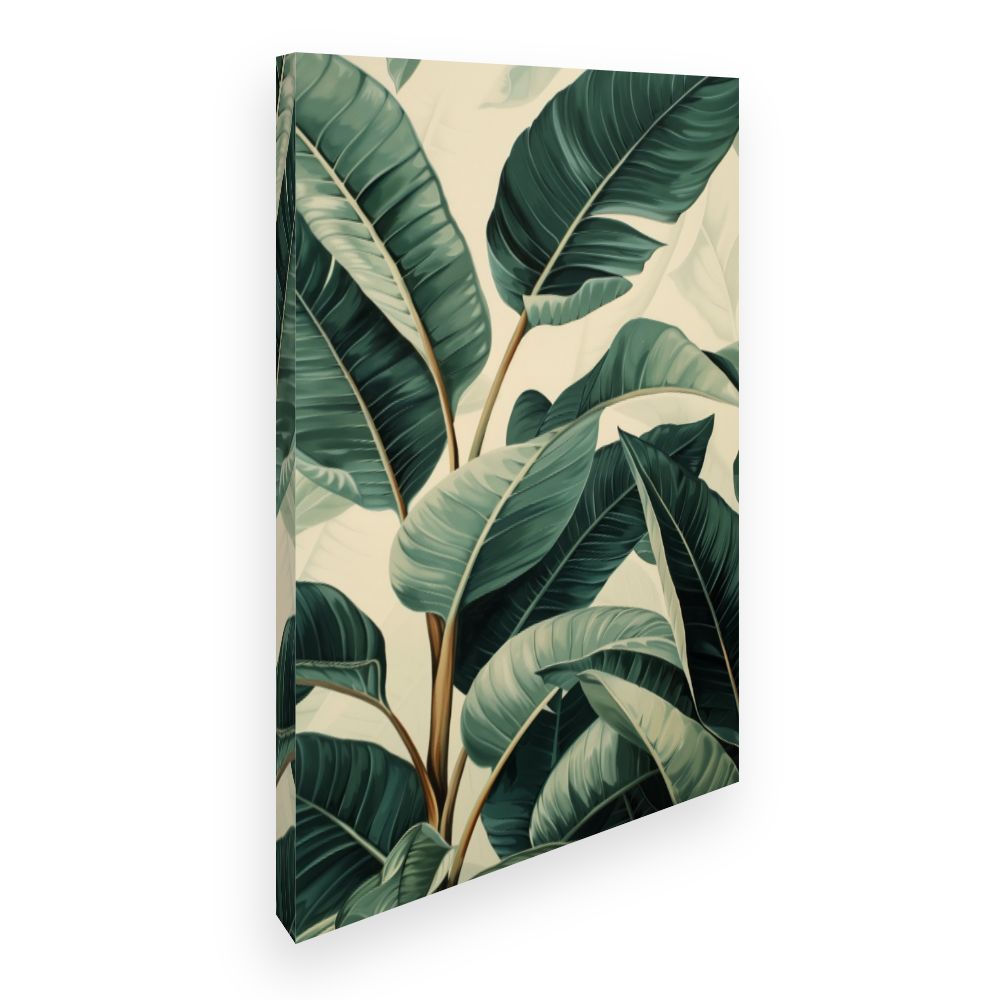 Toile Feuillage luxueux