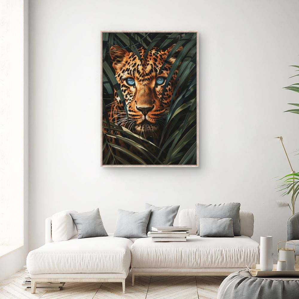 Tableau Regard perçant félin