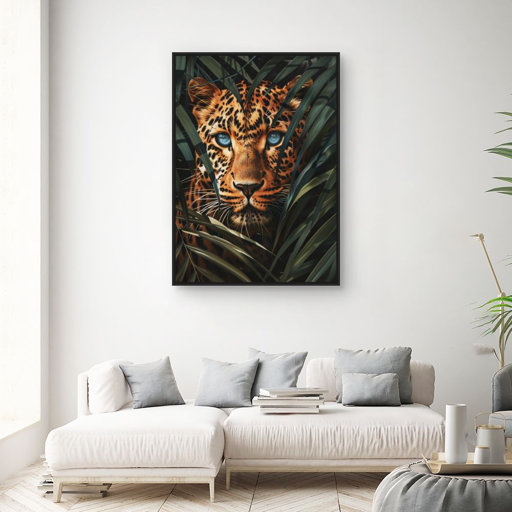 Tableau Regard perçant félin