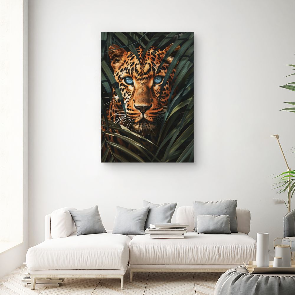 Tableau Regard perçant félin