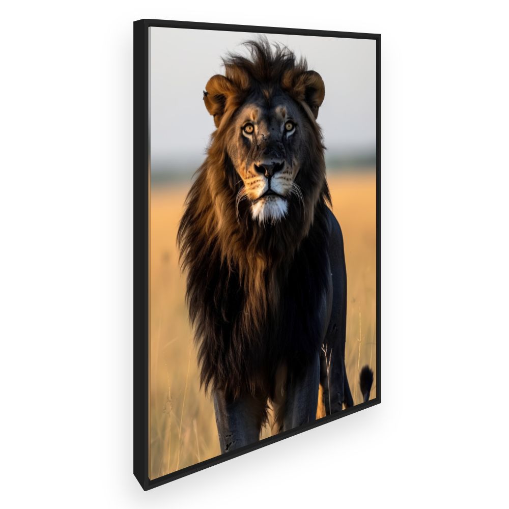 Toile Lion majestueux