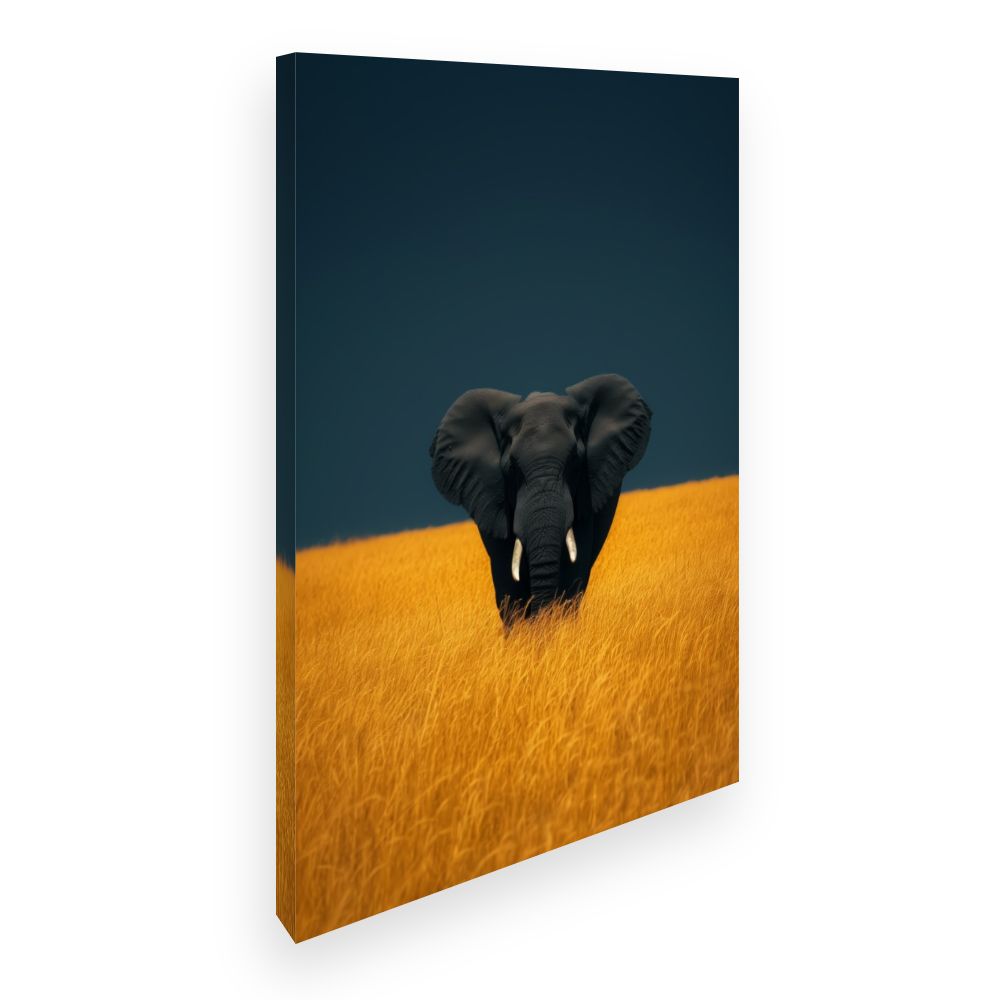 Toile Éléphant majestueux