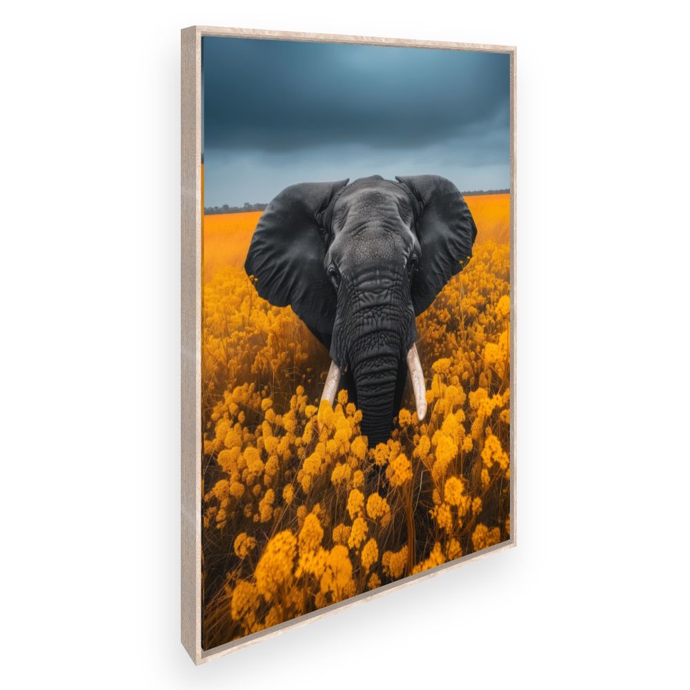 Toile Éléphant majestueux