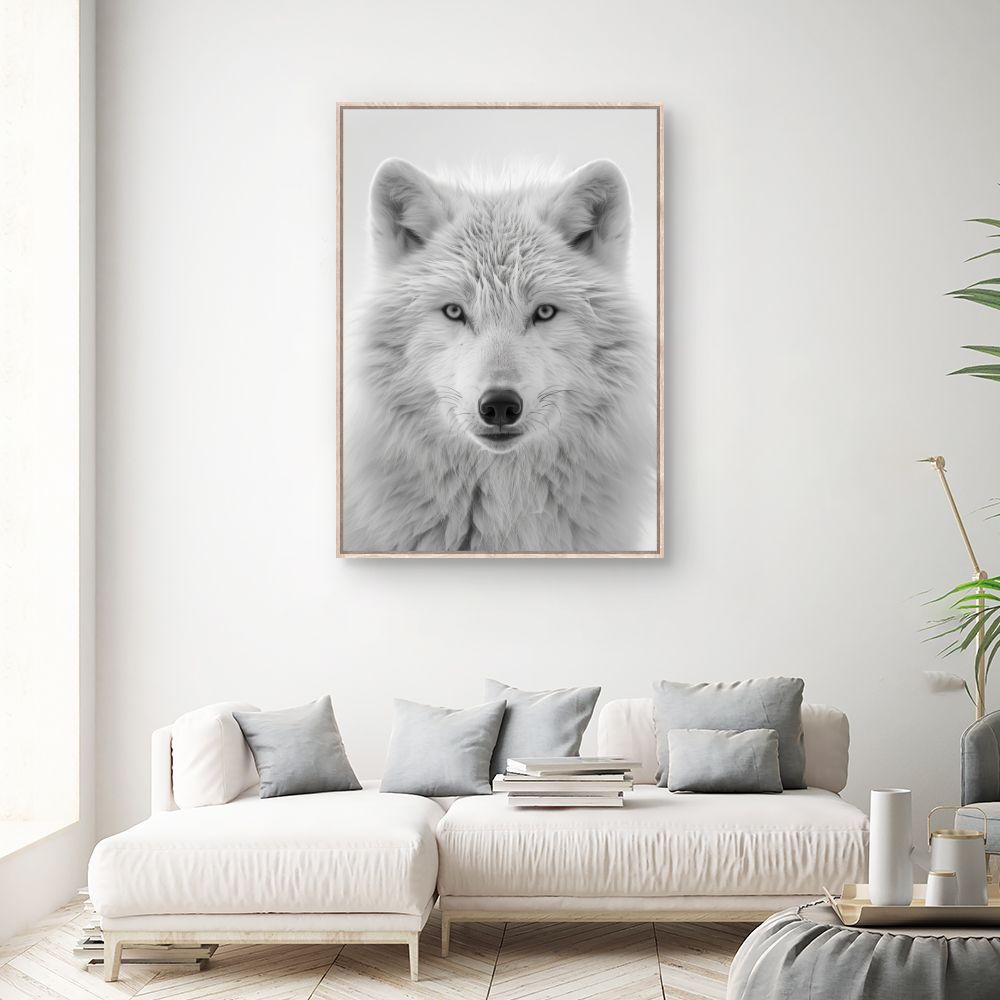 Tableau Loup majestueux