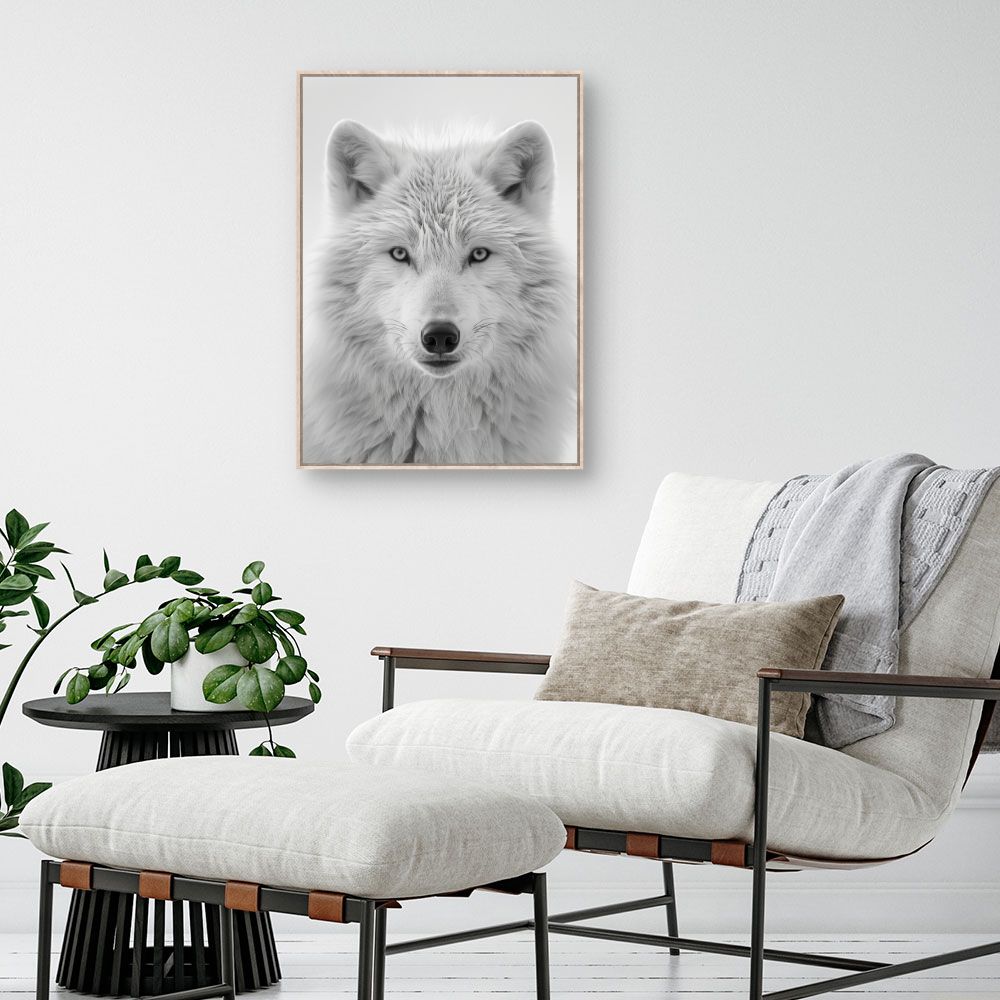 Tableau Loup majestueux
