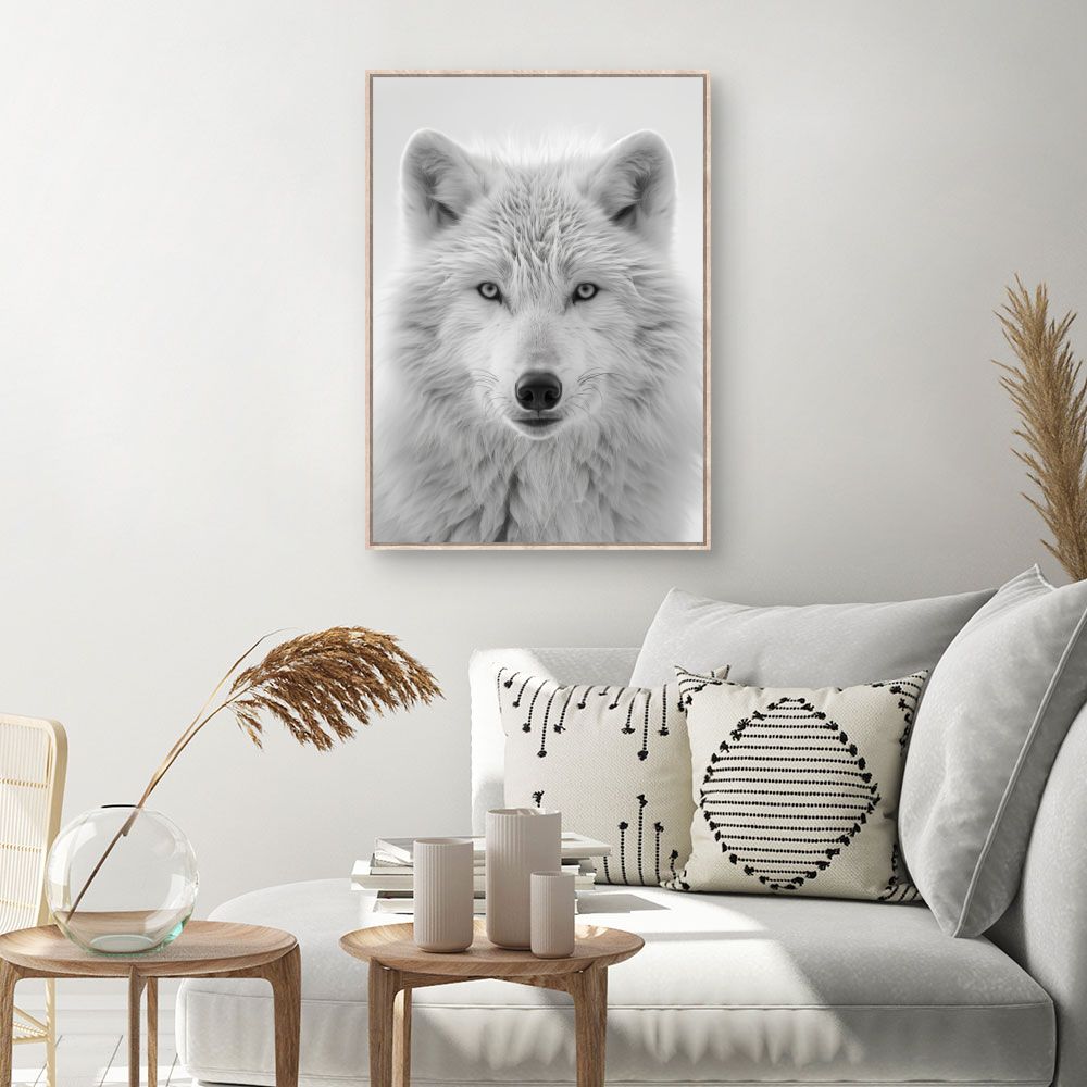 Tableau Loup majestueux