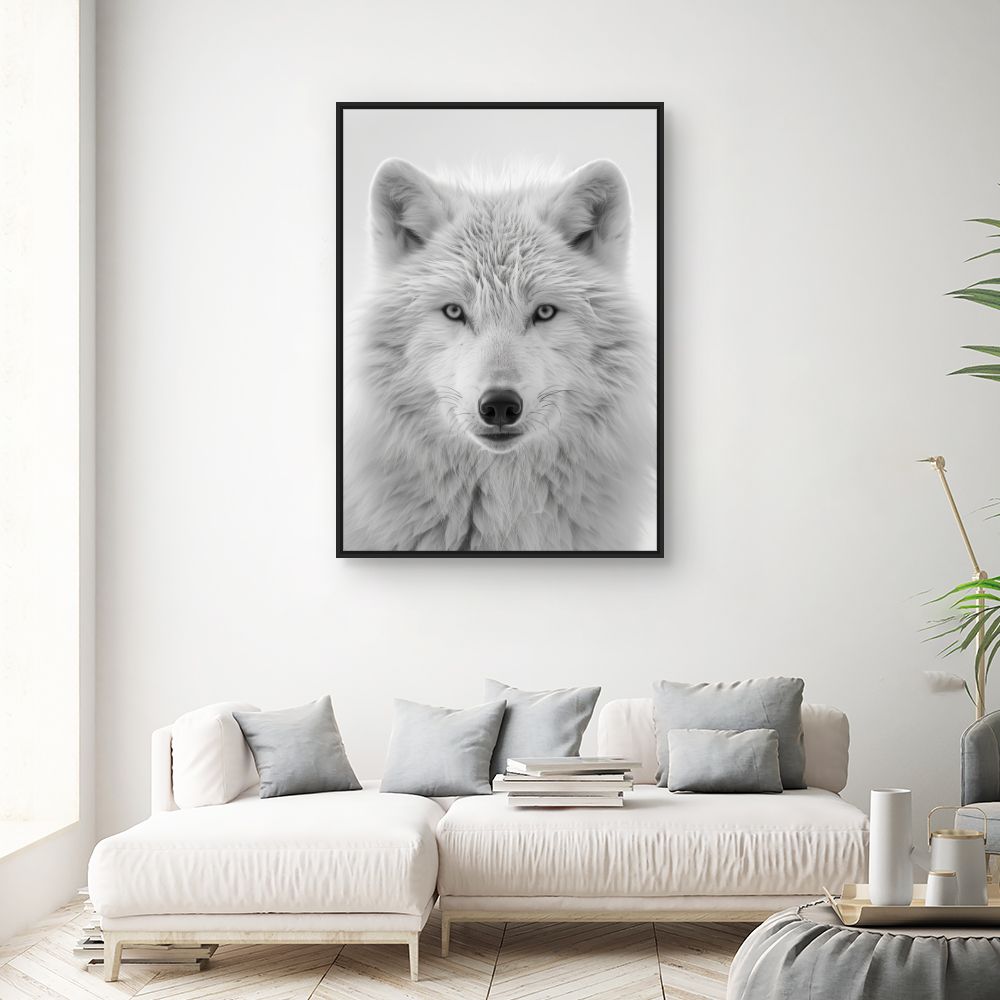 Tableau Loup majestueux