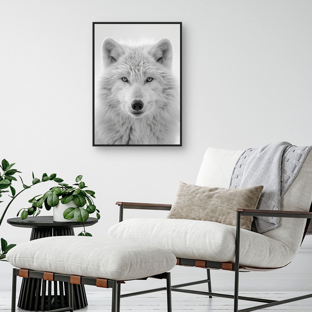 Tableau Loup majestueux