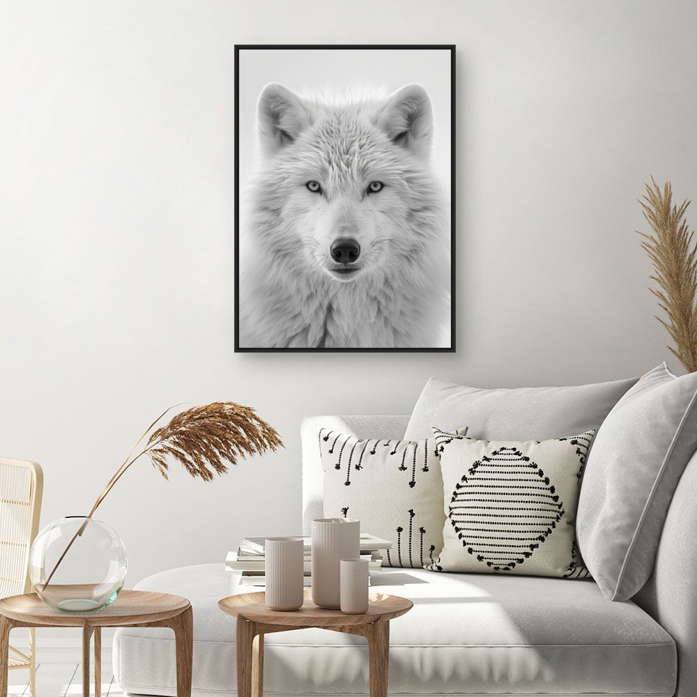 Tableau Loup majestueux