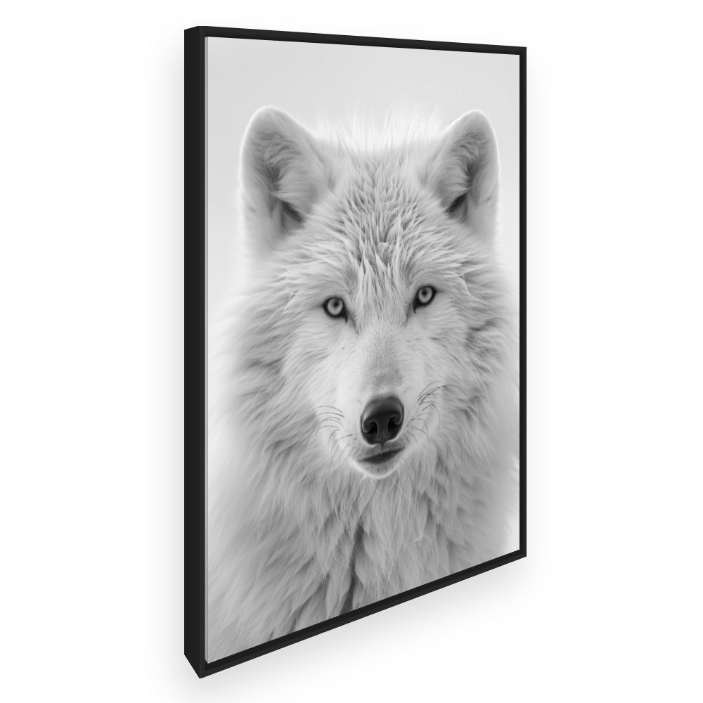 Toile Loup majestueux
