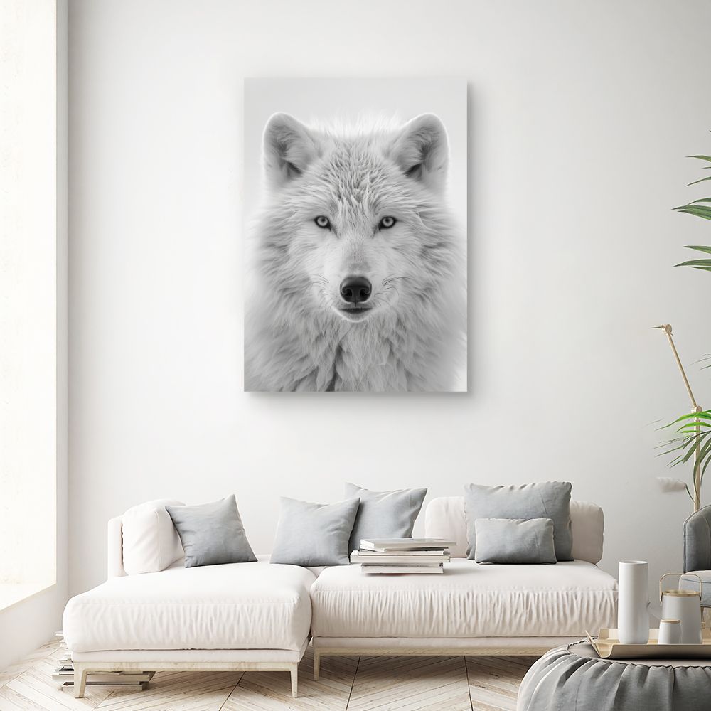 Tableau Loup majestueux