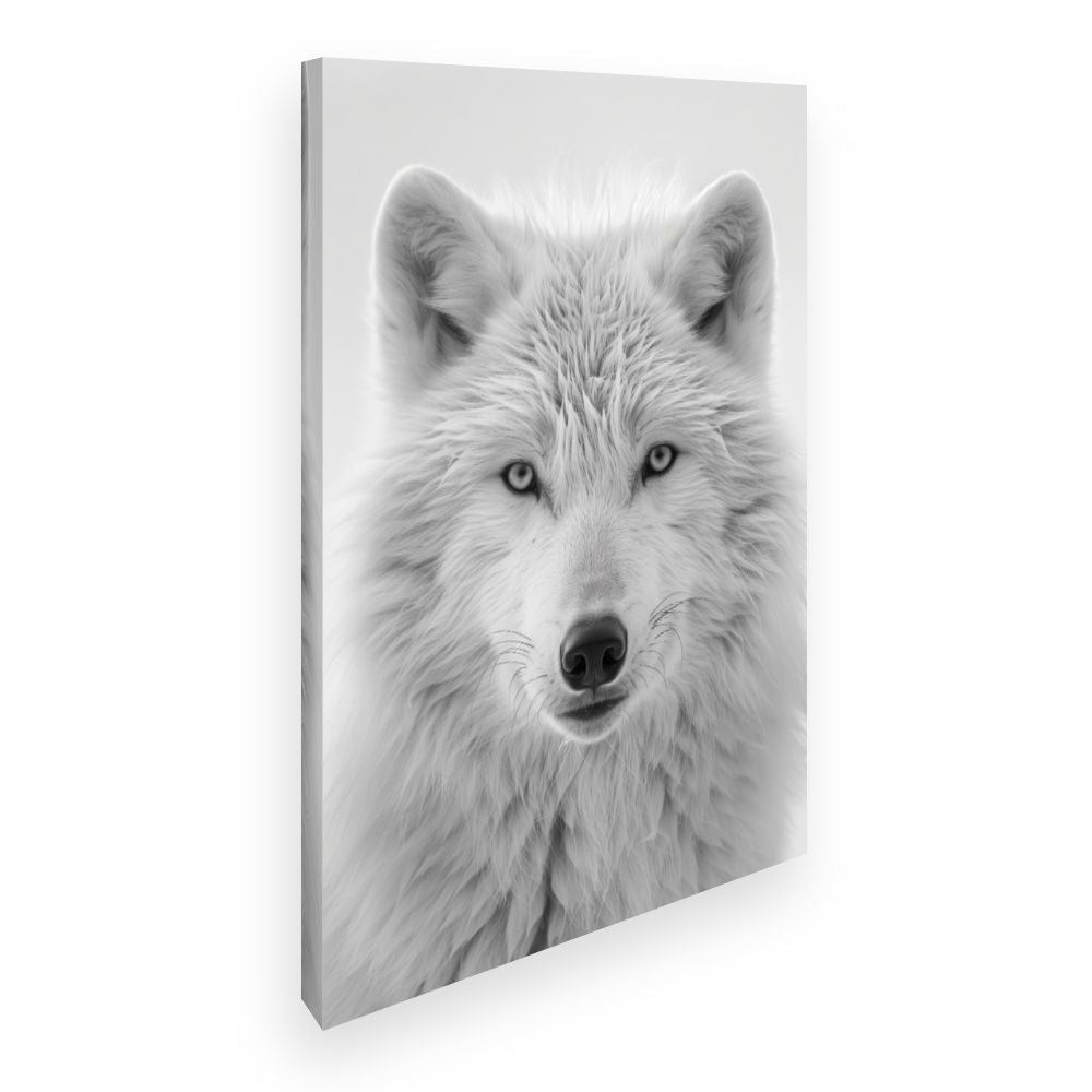 Toile Loup majestueux