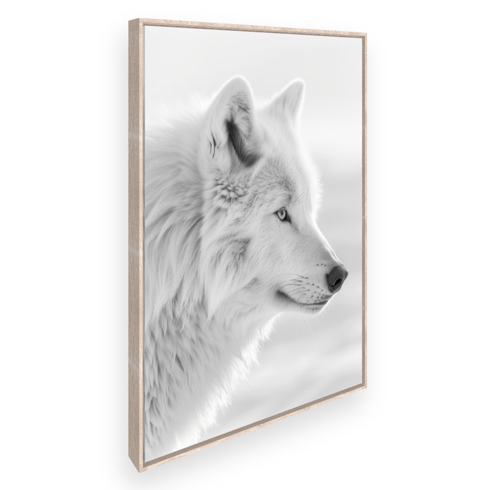 Toile Loup majestueux