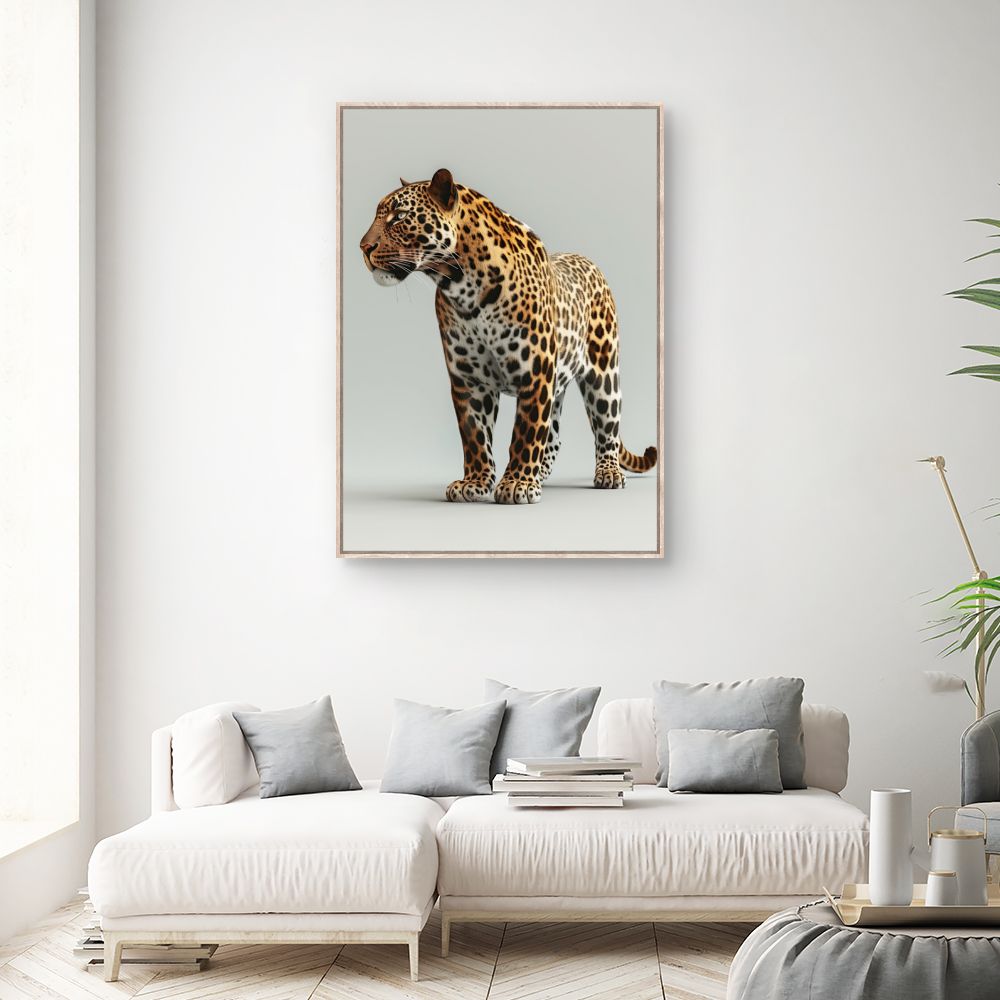 Tableau Léopard majestueux