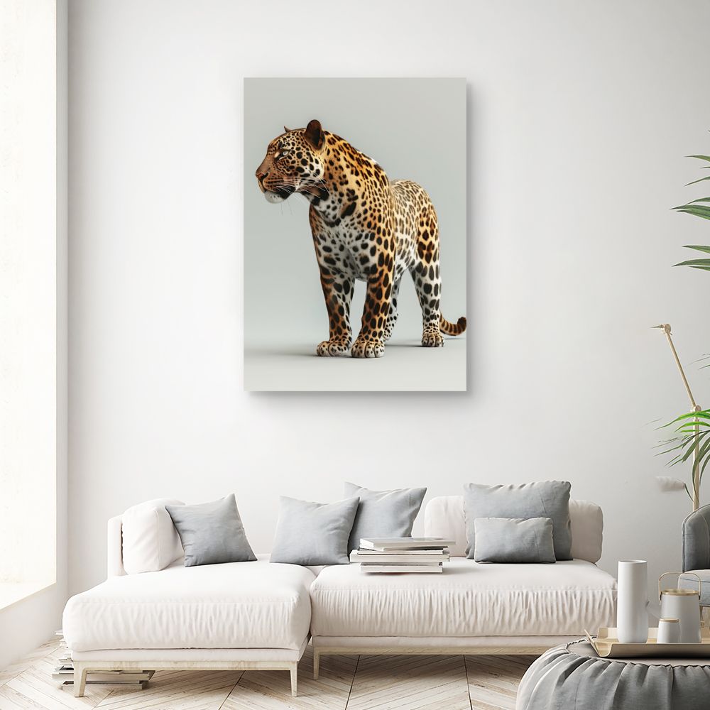 Tableau Léopard majestueux