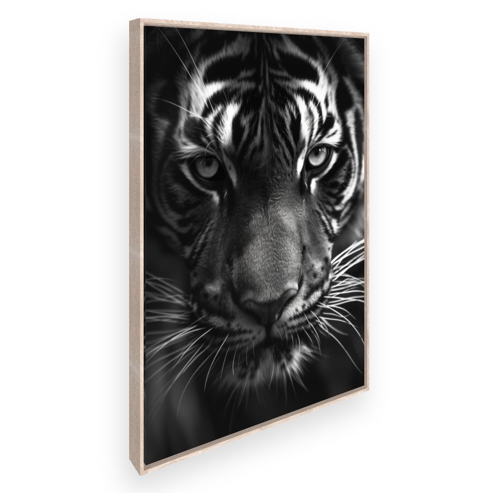 Toile Regard intense tigre
