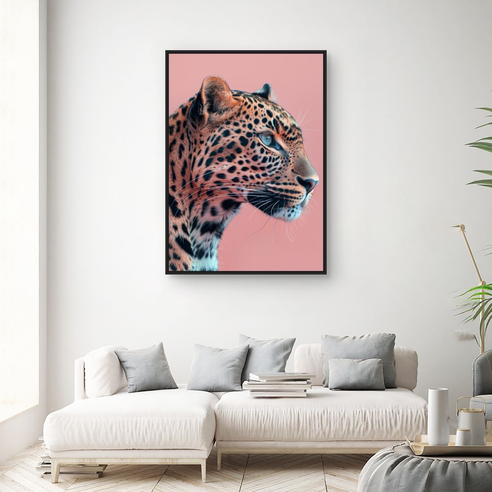 Tableau Majestueux léopard
