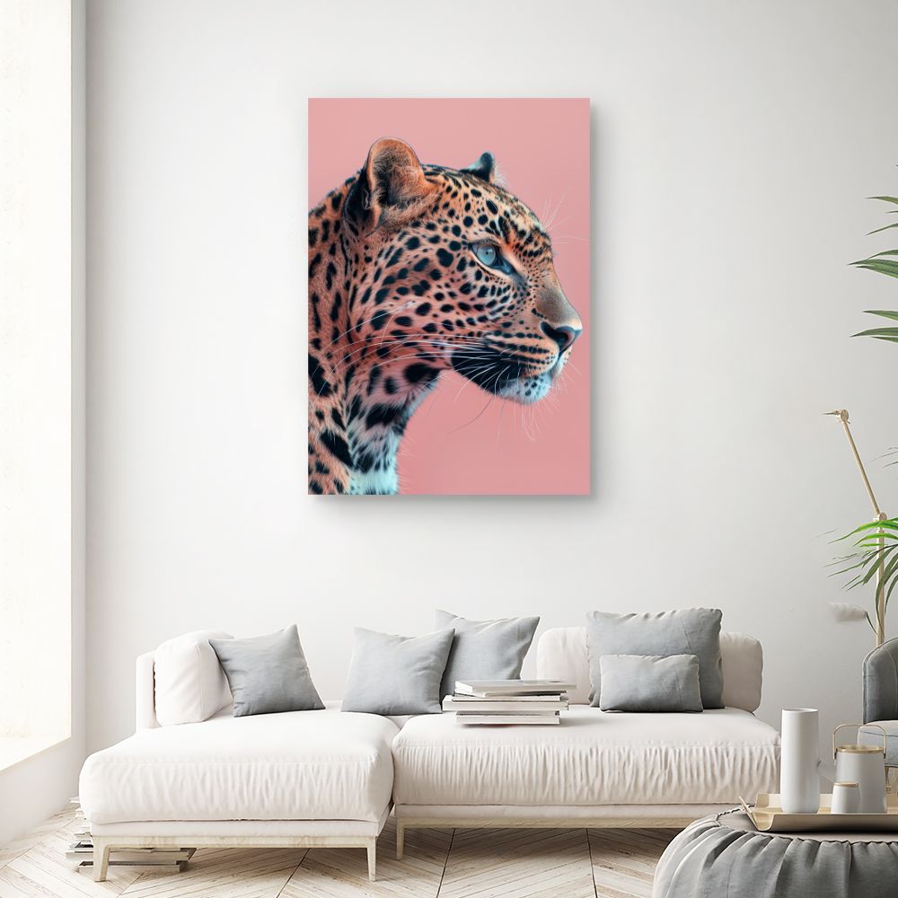 Tableau Majestueux léopard