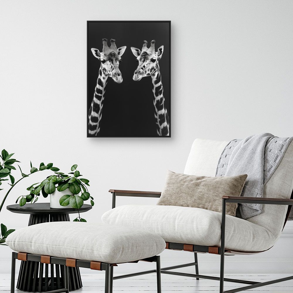 Tableau Girafes élégantes