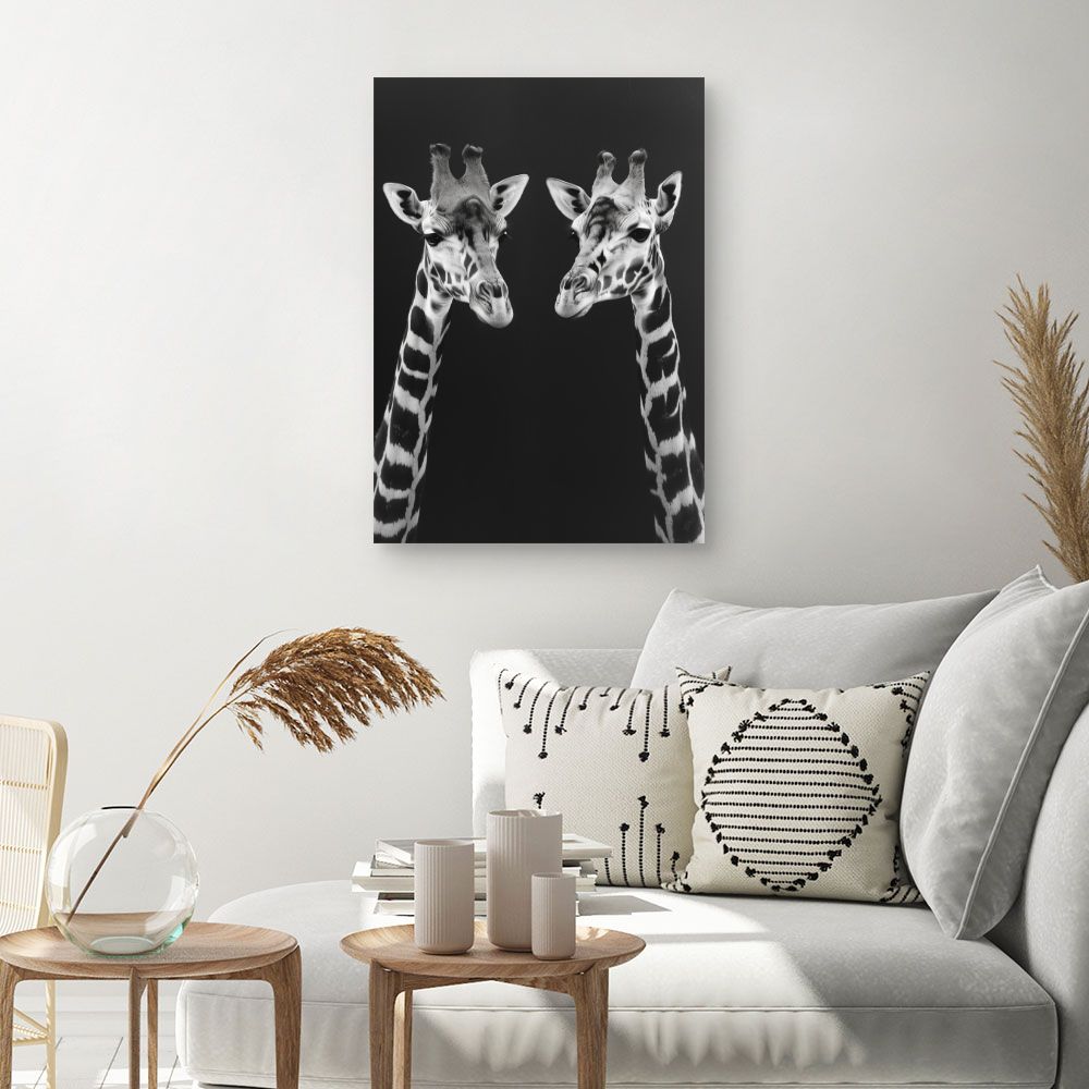 Tableau Girafes élégantes