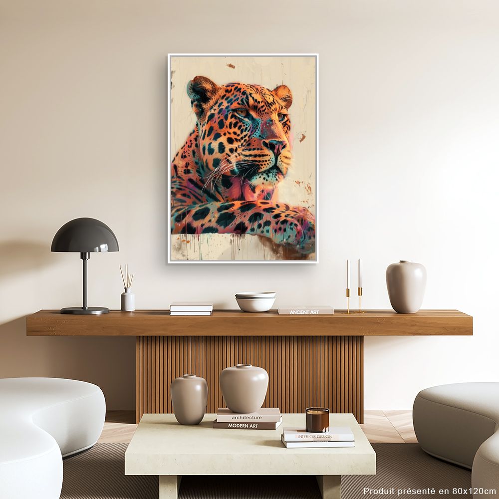 Toile "Portrait majestueux"
