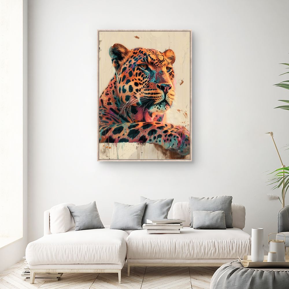 Toile "Portrait majestueux"