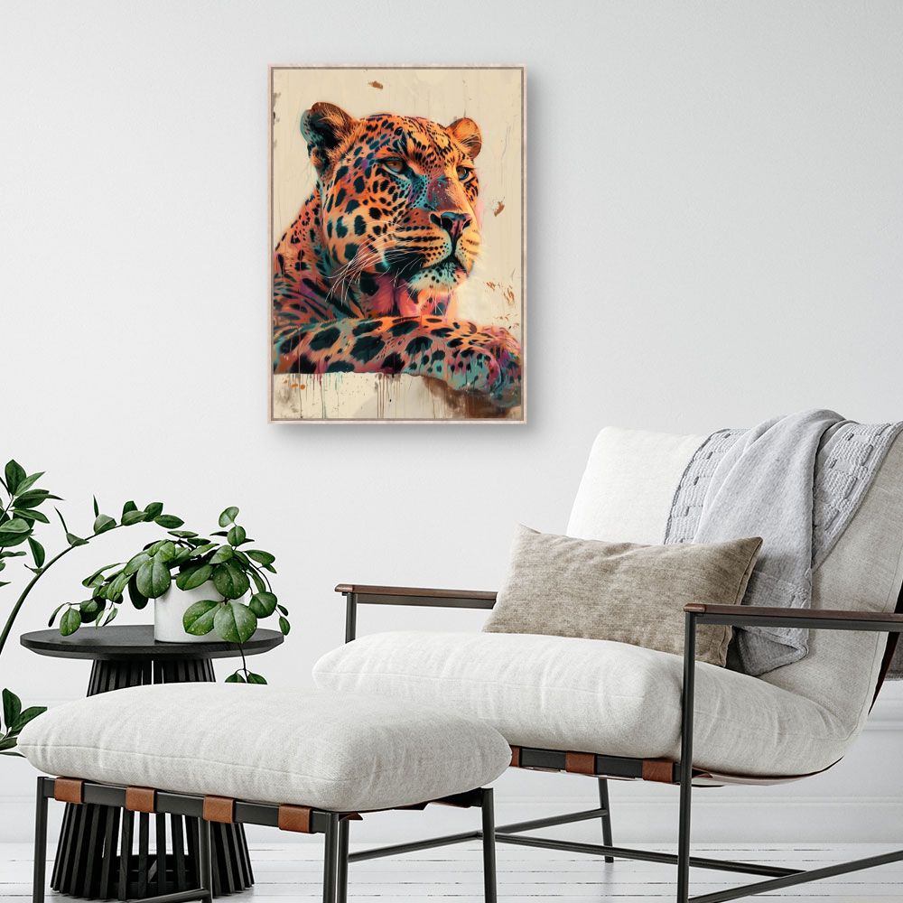 Toile "Portrait majestueux"