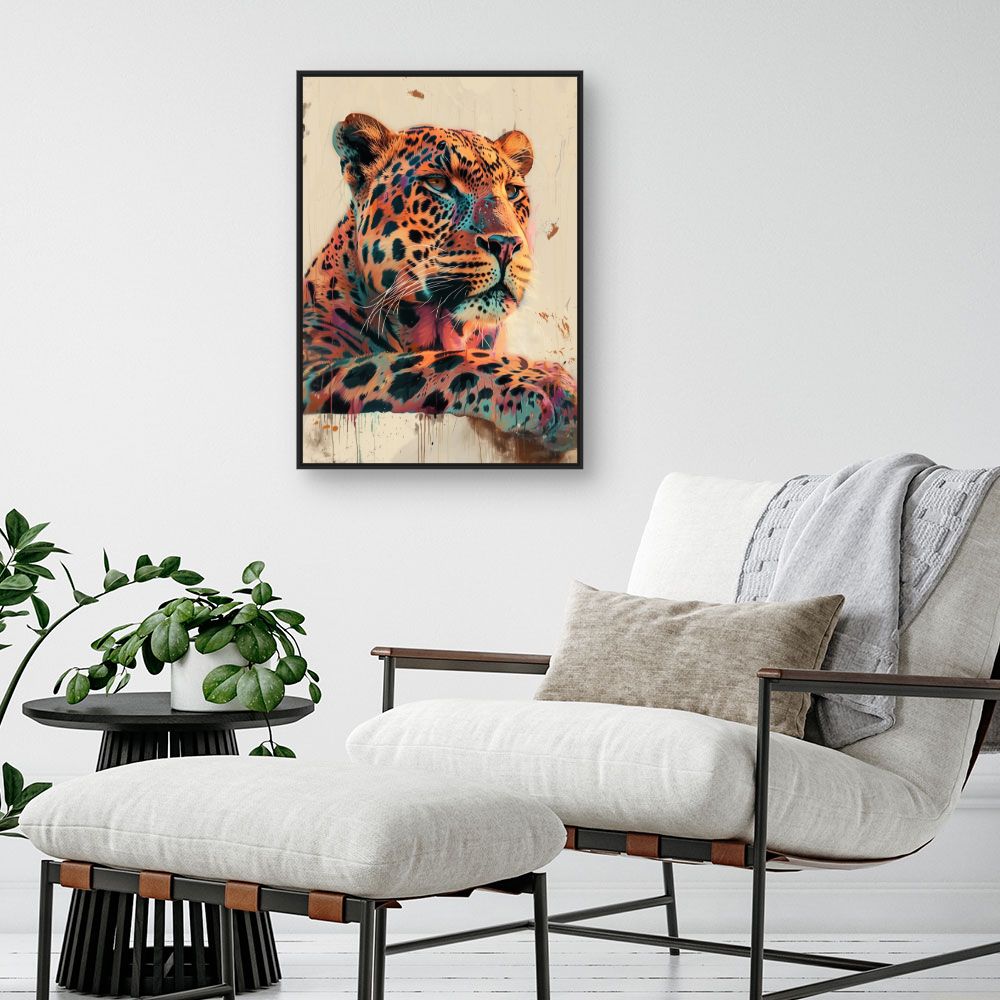 Toile "Portrait majestueux"
