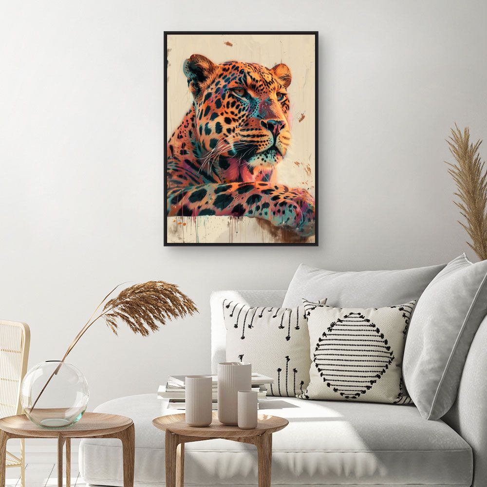 Toile "Portrait majestueux"