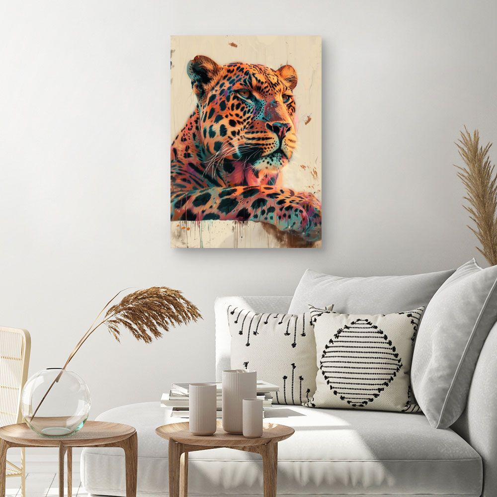 Toile "Portrait majestueux"