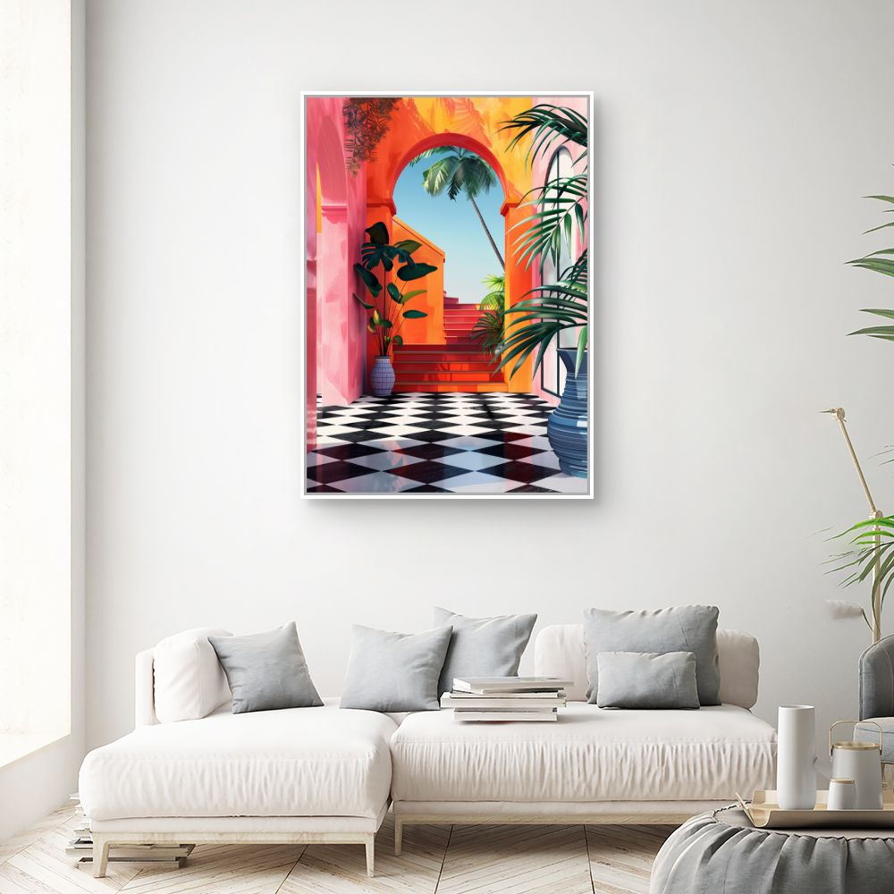Toile "Évasion tropicale"