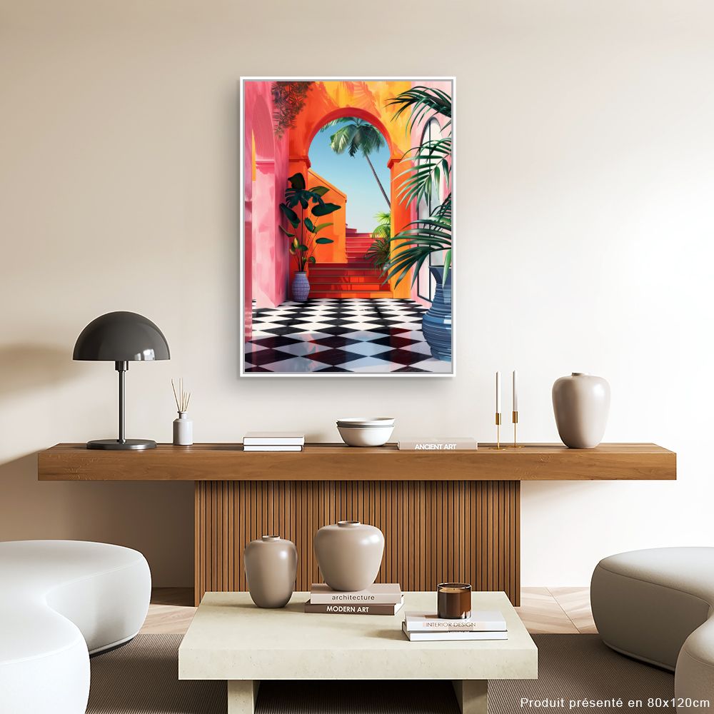 Toile "Évasion tropicale"