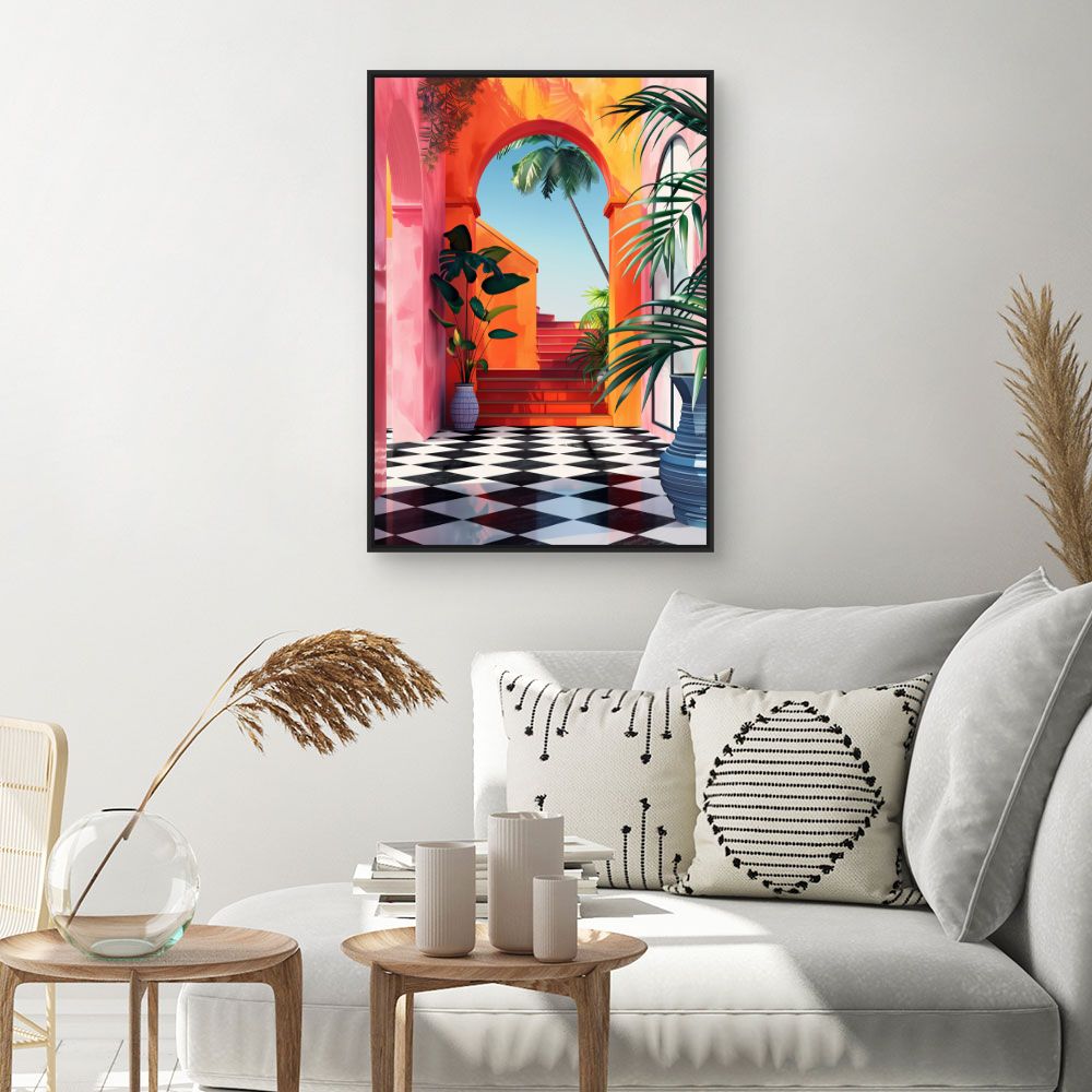 Toile "Évasion tropicale"