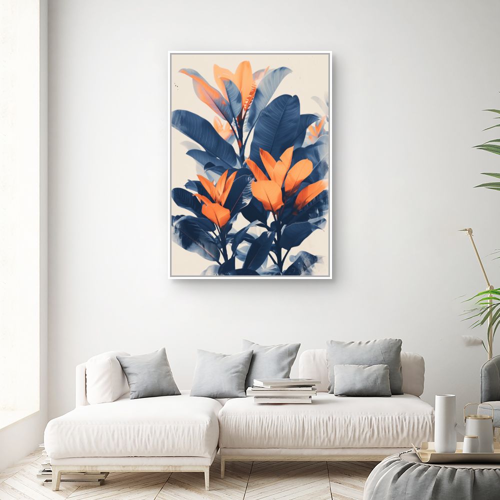 Toile "Feuillage éclatant"