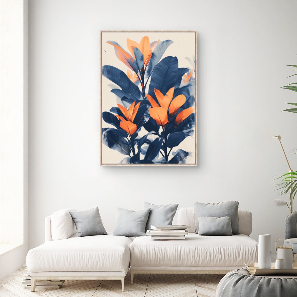 Toile "Feuillage éclatant"